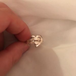 Sterling silver 925 heart ring